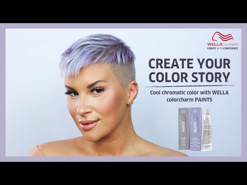 HOW TO CREATE A COOL VIOLET LOOK WITH WELLA COLORCHARM...