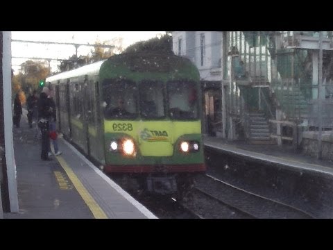 IE 8300 Class Dart Train number 8329 - Blackrock Station, Dublin
