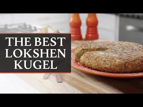 Pan Fried Salt & Pepper Lokshen Kugel