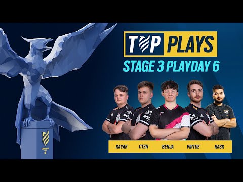 TOP PLAYS: Rainbow Six European League 2021- Stage 3 Playday 6