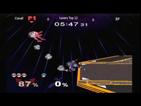 AsOne Summer Series #3 - Conall (Captain Falcon) vs Blue Persil (Marth) - Melee Losers Round 3