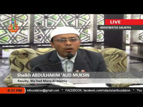 Kahalgahan sin Pag-ingat ha Tawhid iban Paghalli dain ha Shirik - Sheikh Abdulhakim 'Aud Muksin