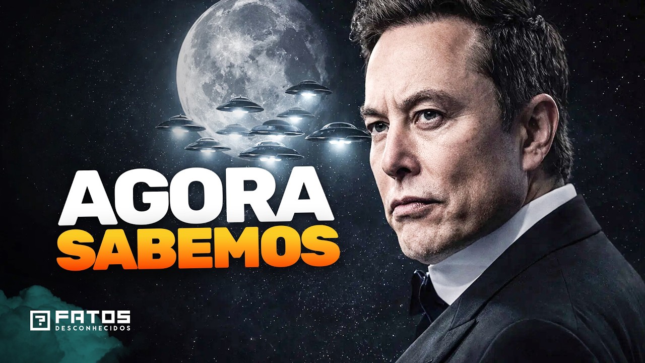 CONFISSÃO OFICIAL! ELON MUSK revela a VERDADE sobre OVNIs e a LUA