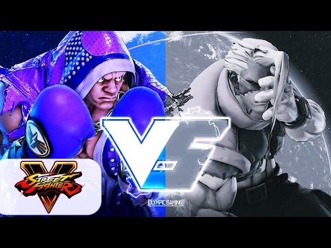 EG|Pr Balrog (Balrog) Vs EVO|LI Joe (Nash) Street Fighter 5/V Gameplay