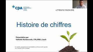 Atelier de littératie financière : Histoire de chiffres