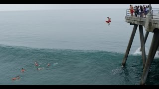 Huntington Beach - Pier Jump Lifeguards , 5/30/15