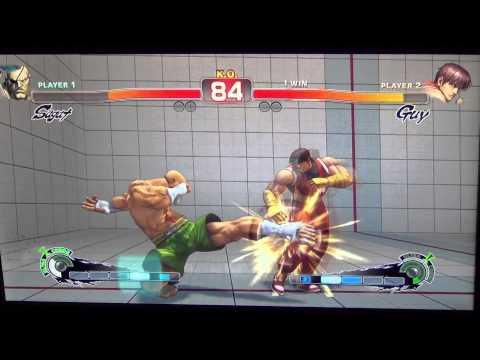 WNF Super Street Fighter 4 AE EGP Wonder Chef (Sagat) vs Patalat (Guy)