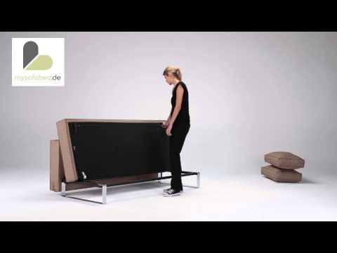 SUPREME DELUXE EXCESS LOUNGER Schlafsofa mit Bettkasten und Lattenrost - Innovation - mysofabed.de