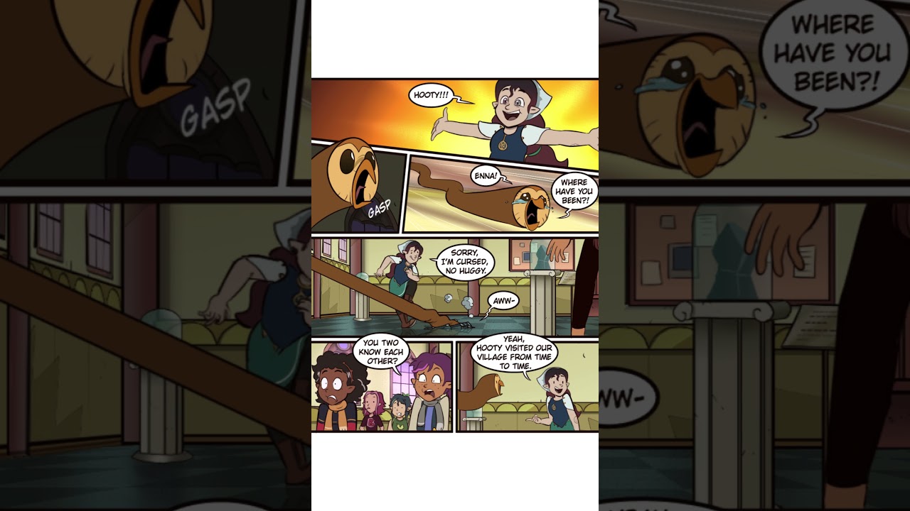 😂Hooty’s Old Friend Reveals the TRUTH About Demon Realm | A MoringMark Owl House Comic