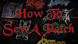 How To Sew A Patch