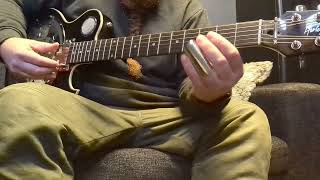 Video thumbnail for Harley Benton Custom Line ResoKing BK slide guitar | Positive Grid Spark Amp by Redbeard Pipes