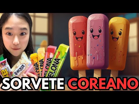 Priscila Ju Tasting SEVERAL Korean ICE CREAMS