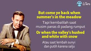 Jim Reeves Danny Boy Lirik dan Terjemahan @LiTers