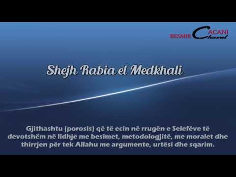 385. Ndërhyrja telefonike e shejh Rabi' el Medkhali me rastin e seminarit në Këln