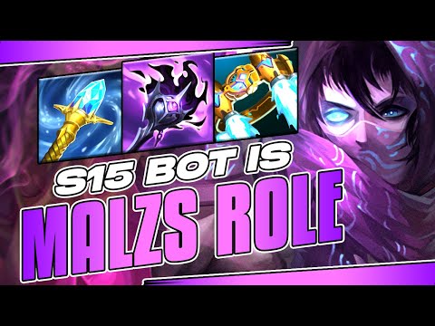 MALZAHAR BOT IS SO EASY | DIAMOND MALZAHAR BOT GAMEPLAY | Patch 15.2 S15