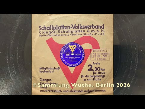 USA Danceband: TOM CLINES - JACK CARNEY: Every Day Away From You 1929