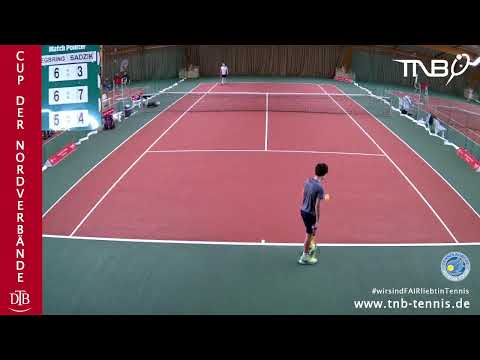 Cup der Nordverbände - Court 4 - 02.03.2022 - Mats EGBRING vs. Jan SADZIK