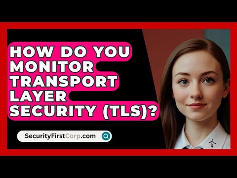How Do You Monitor Transport Layer Security (TLS)? - SecurityFirstCorp.com