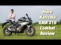 2025 Hero Karizma XMR 210 Combat Edition Review Big Tech Feature Upgrades