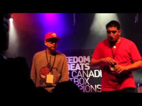 KrnFX vs BBK - 2012 Canadian Beatbox Championships - Quarter Finals
