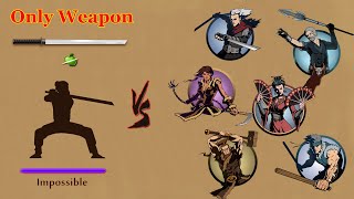 Download lagu Shadow Fight 2 || Only Ninja Sword vs WIDOW Bodyguards mp3