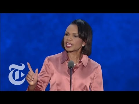 , title : 'Condoleezza Rice’s RNC Speech - Election 2012'