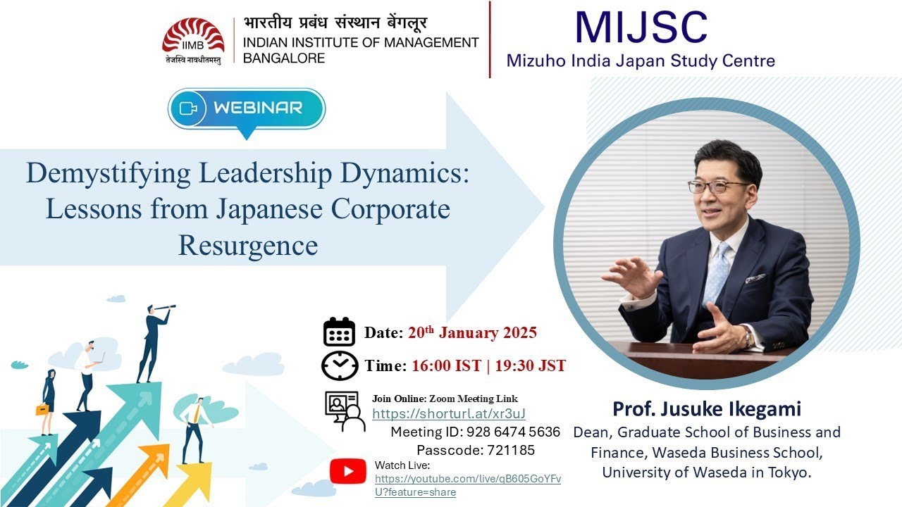 Demystifying Leadership Dynamics: Lessons from Japanese Corporate Resurgence