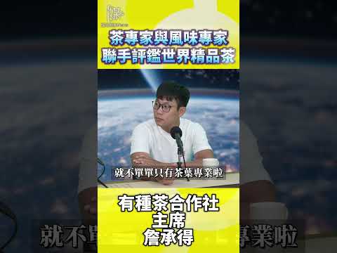 茶葉評鑑為何找跨界專家？風味怎麼看
