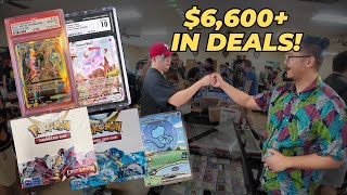 My $6,600+ Card Show Day! (INSANE High-Value Trades and Sales)
