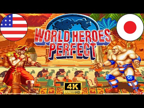 World Heroes Perfect ▰ (C Kidd) Vs (Muscal) ▰ High Level Matches - 4K