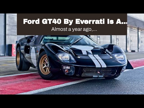 Ford GT40 By Everrati Is A Reborn Classic With 800-HP EV Powertrain @ford