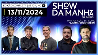 SHOW DA MANHÃ-MARCO ANTÔNIO COSTA, ADRILLES, DIDI RED PILL, PHVOX E FLAVIO MORGENSTERN-13/11/2024