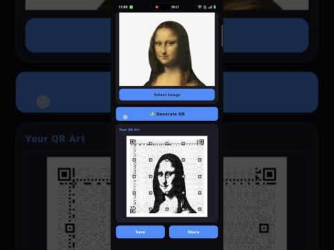 Photo QR Code Generator: Art video thumbnail