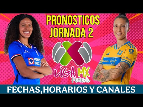 FECHAS,HORARIOS Y CANALES PARA LA JORNADA 2 DE LA LIGA MX FEMENIL CLAUSURA 2026