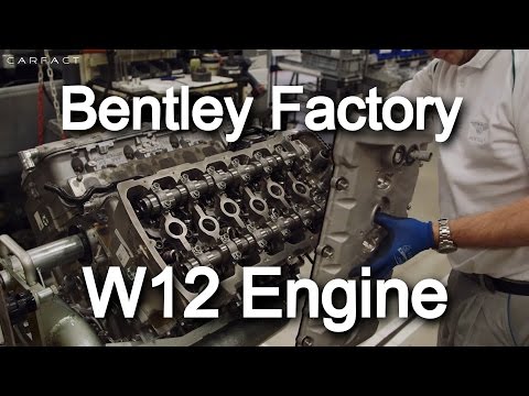 ► Bentley Factory - W12 Engine