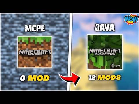 Top 12 New Mods/Addons To Turn Minecraft PE Into Minecraft Java Edition - 1.19 ( Updated )