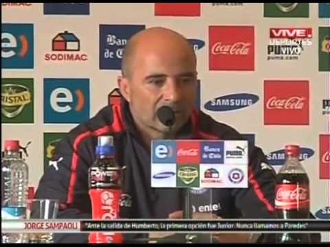 RedGol TV - -Conferencia de Prensa Jorge Sampaoli!!!
