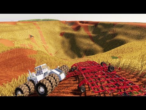 Farming Inside of a Volcano - Farming Simulator 19