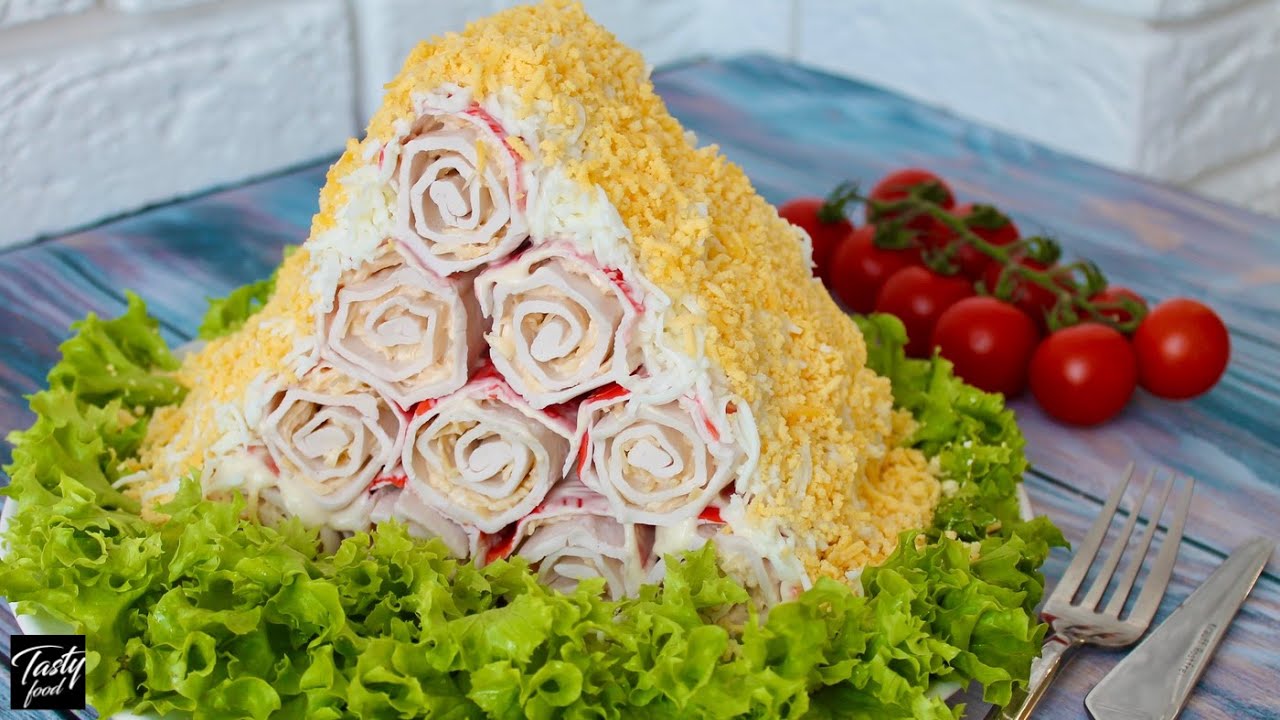 Праздничный Салат Монастырская Изба!