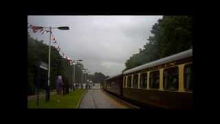 preview picture of video '46233 Duchess Of Sutherland On Fylde Coast Express 2012'