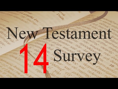 New Testament Survey - 14: Mark