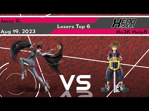 Xenosaga XLVIII - Jazzy G. (Bayonetta) vs HelpR (Sora) - Smash Ultimate