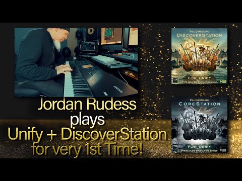 Jordan Rudess plays Unify + DiscoverStation for the 1st Time (WOW!)