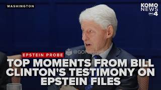 SUPERCUT: Top moments from former President Bill Clinton's deposition on Jeffrey Epstein
