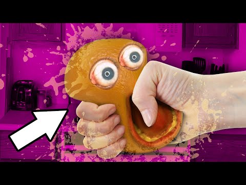惱人的橙色--壓力球！！！。 (The Annoying Orange - Stress Ball!!!)