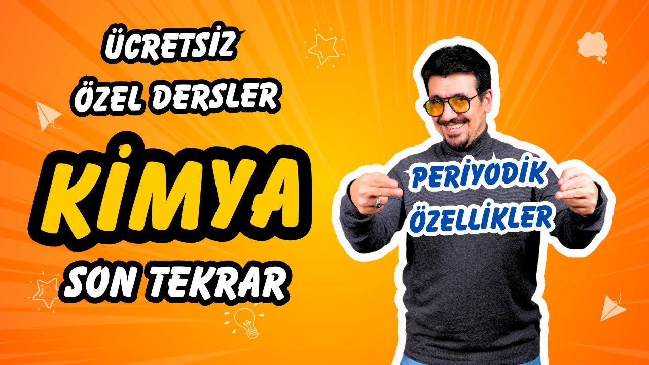 Periyodik Özellikler  I Ücretsiz Özel Ders + PDF🗓️