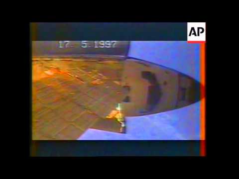 SPACE: SHUTTLE ATLANTIS DOCKS WITH MIR SPACE STATION