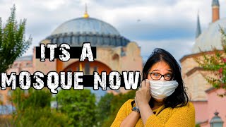 HAGIA SOPHIA IS A MOSQUE NOW | Being A Tourist After Lockdown In Istanbul | NEW NORMAL 🇹🇷 ayasofya