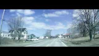 preview picture of video 'Driving in Nova Scotia: Saint Martin, Meteghan Center, Meteghan - Spring 2013'