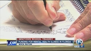 Funding for mental health ilness in Florida